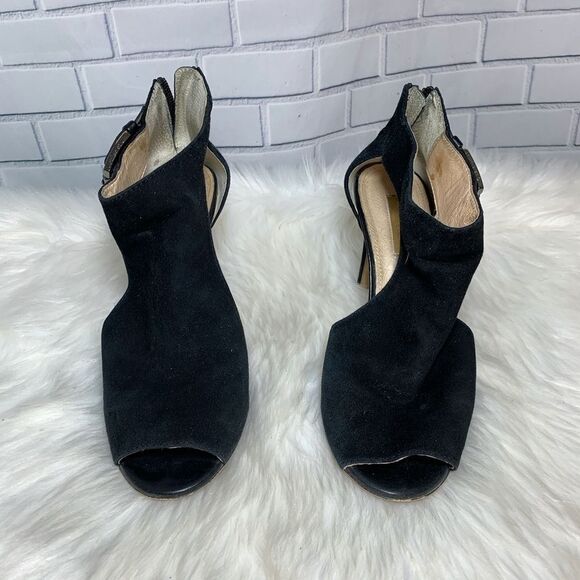 Louise Et Cie Olivia Peep Toe Booties Size… - Picture 4 of 7